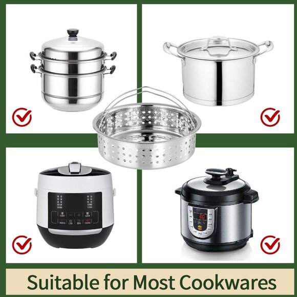 NWOT Instant Pot - Steamer Basket,Steamer Basket Insert for 6,8 Pots - Picture 3 of 5